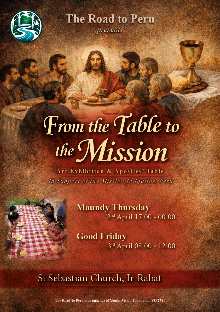 From the table to the Mission – Holy Week Exhibition